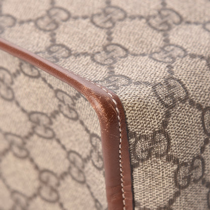 Gucci GG Plus Monogram Small Signature Web Loop Vertical Tote Light Brown 9 of 18