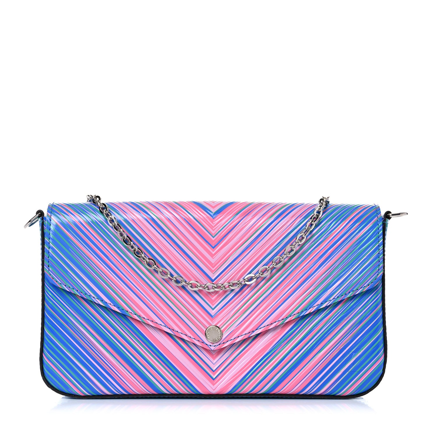 Epi Tropical Pochette Felicie Blue Rose