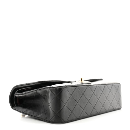 Chanel Lambskin Quilted Medium Double Flap Black 4 of 11