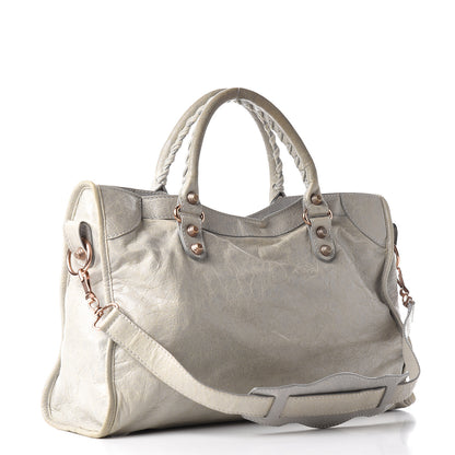 Balenciaga Agneau Giant 12 Rose Gold Hardware City Gris Ciment 2 of 9