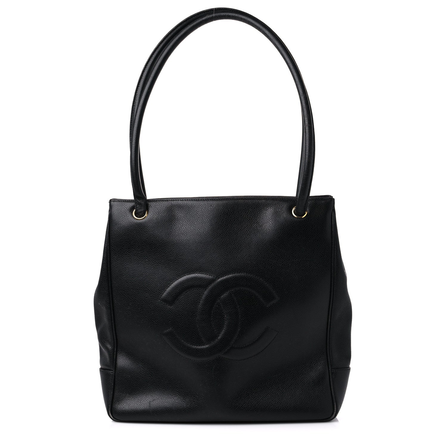 Chanel Caviar CC Shoulder Bag Black 1 of 19