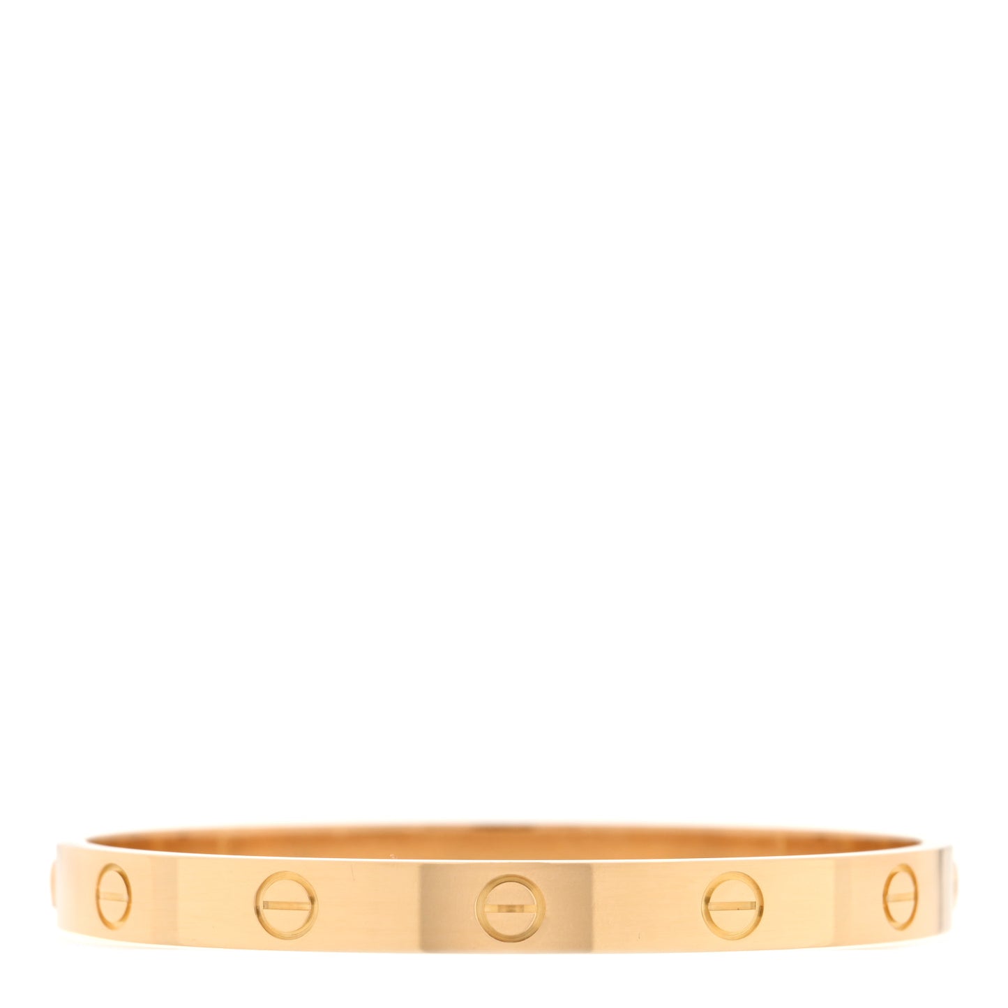 18K Yellow Gold LOVE Bracelet 17