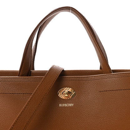 Burberry Grainy Calfskin Nova Check Medium Cotswolds Tote Hazel 7 of 9