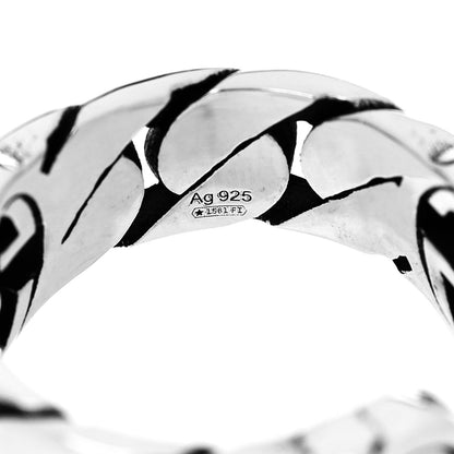 Gucci Sterling Silver Interlocking G Ear Cuff 4 of 4