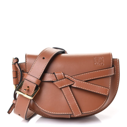 Loewe Calfskin Mini Gate Belt Bag Tan 1 of 4