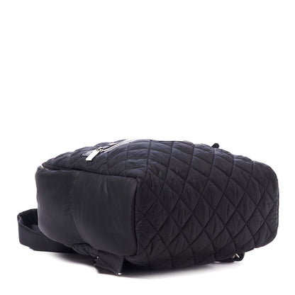 Chanel Nylon Quilted Coco Cocoon Backpack Black 3 of 9