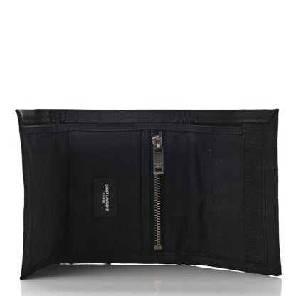 Saint Laurent Canvas American Flag Print Buffalo Compact Wallet 5 of 7