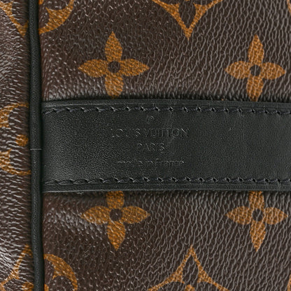 Louis Vuitton Monogram Macassar Keepall Bandouliere 55 5 of 10