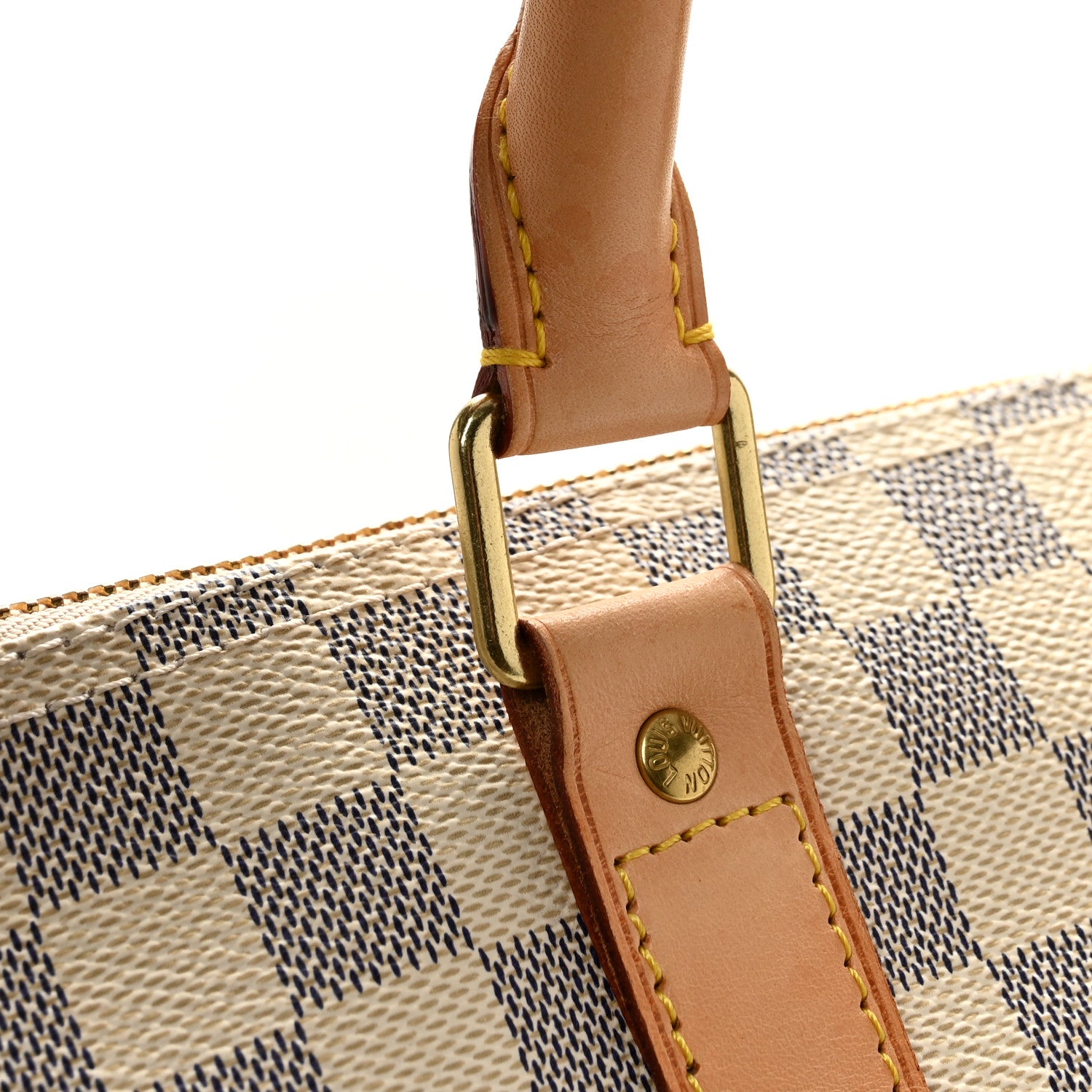 Louis Vuitton Damier Azur Keepall Bandouliere 55 11 of 12