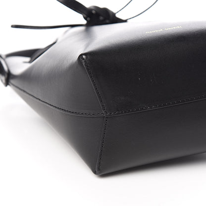 Mansur Gavriel Calfskin Mini Mini Bucket Bag Black Flamma 8 of 9