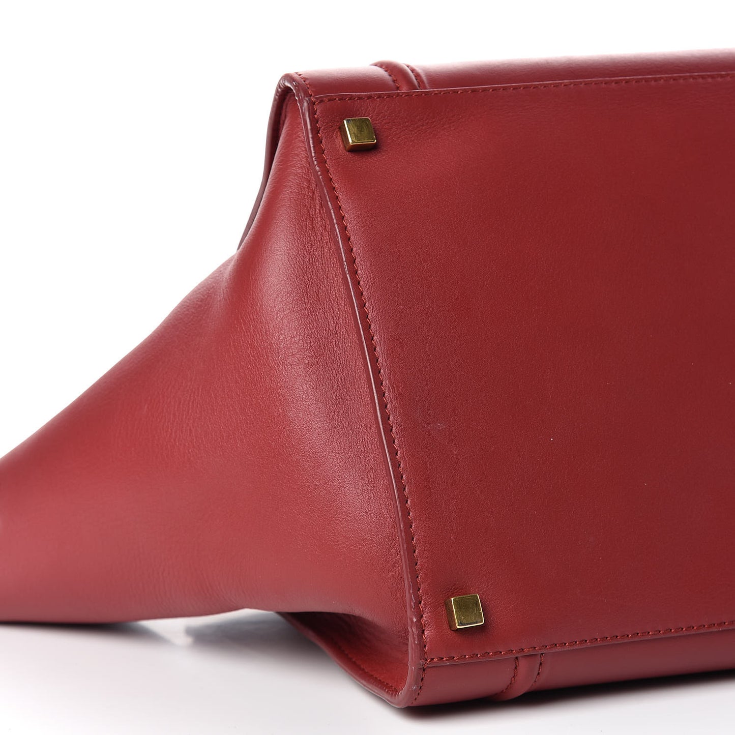 Supple Calfskin Medium Phantom Luggage Red