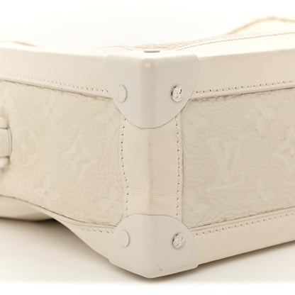 Louis Vuitton Taurillon Monogram Solar Ray Soft Trunk Powder White Powder White 8 of 11