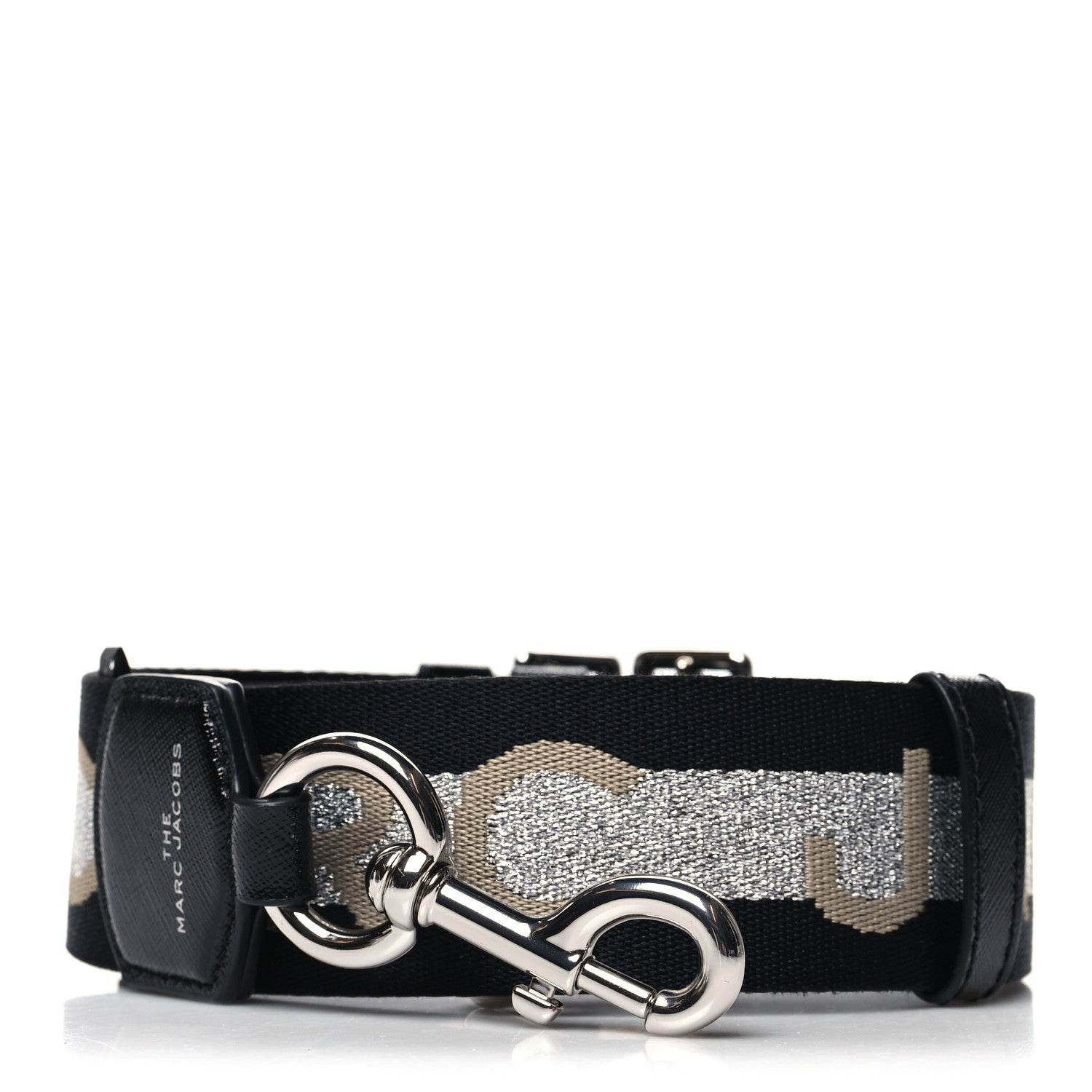 Marc Jacobs Cotton Logo Webbing Strap Aloe 1 of 5