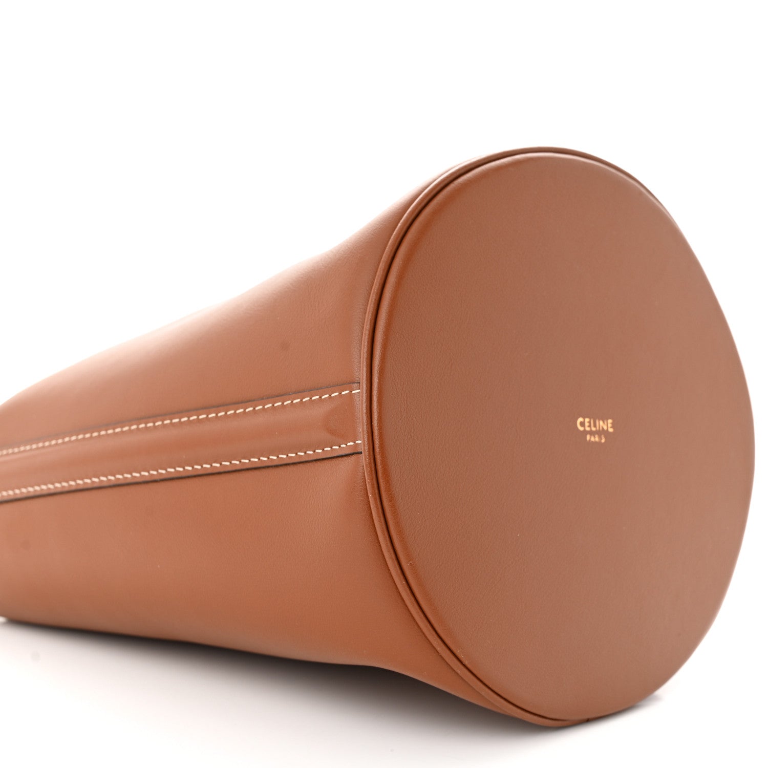Celine Smooth Calfskin Teen Bucket 16 Tan 9 of 10