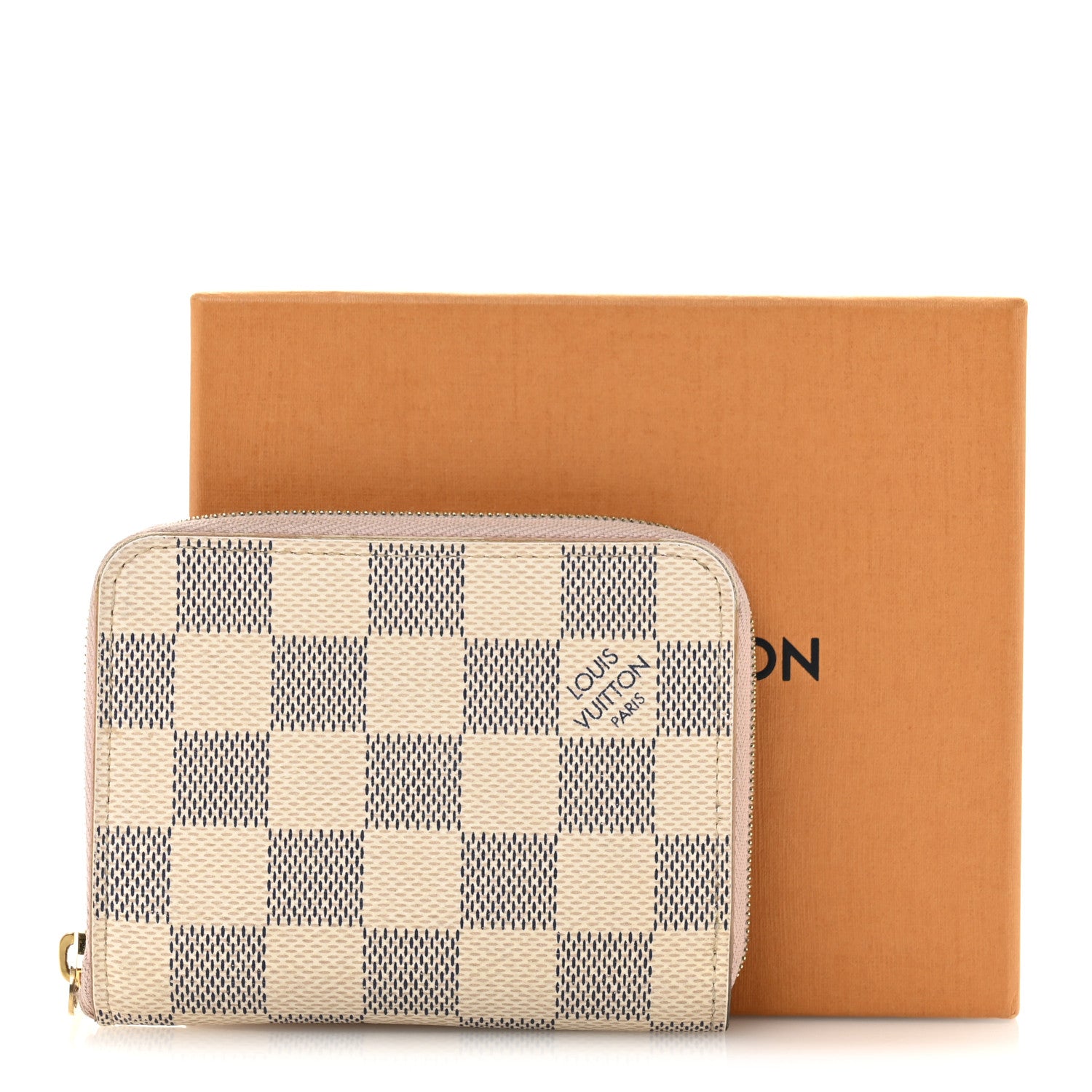 Louis Vuitton Damier Azur Zippy Coin Purse Rose Ballerine 11 of 11