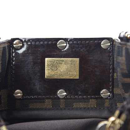 Fendi Zucca Small Mia Tote Tobacco 6 of 14