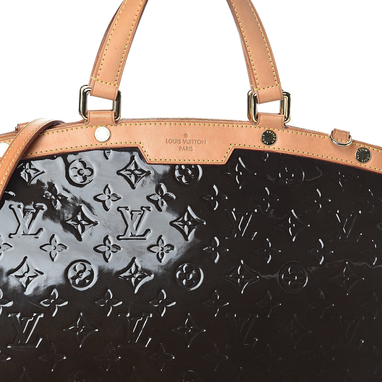 Louis Vuitton Vernis Brea GM Terre D'Ombre 7 of 9