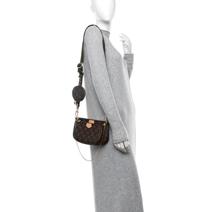 Louis Vuitton Monogram Multi Pochette Accessories Kaki 2 of 12