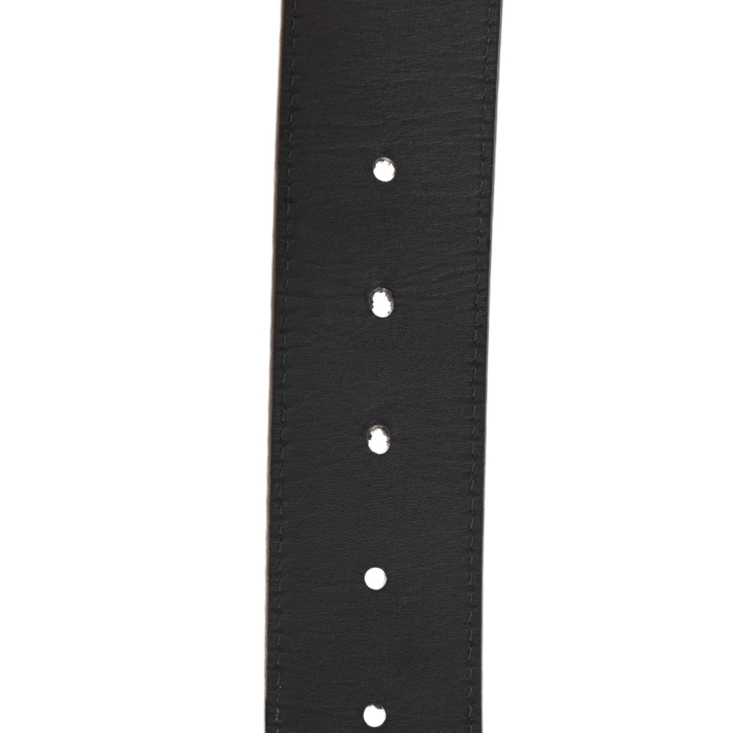 Suede Calfskin Mini Damier 40mm LV Initiales Belt 90 36 Grey