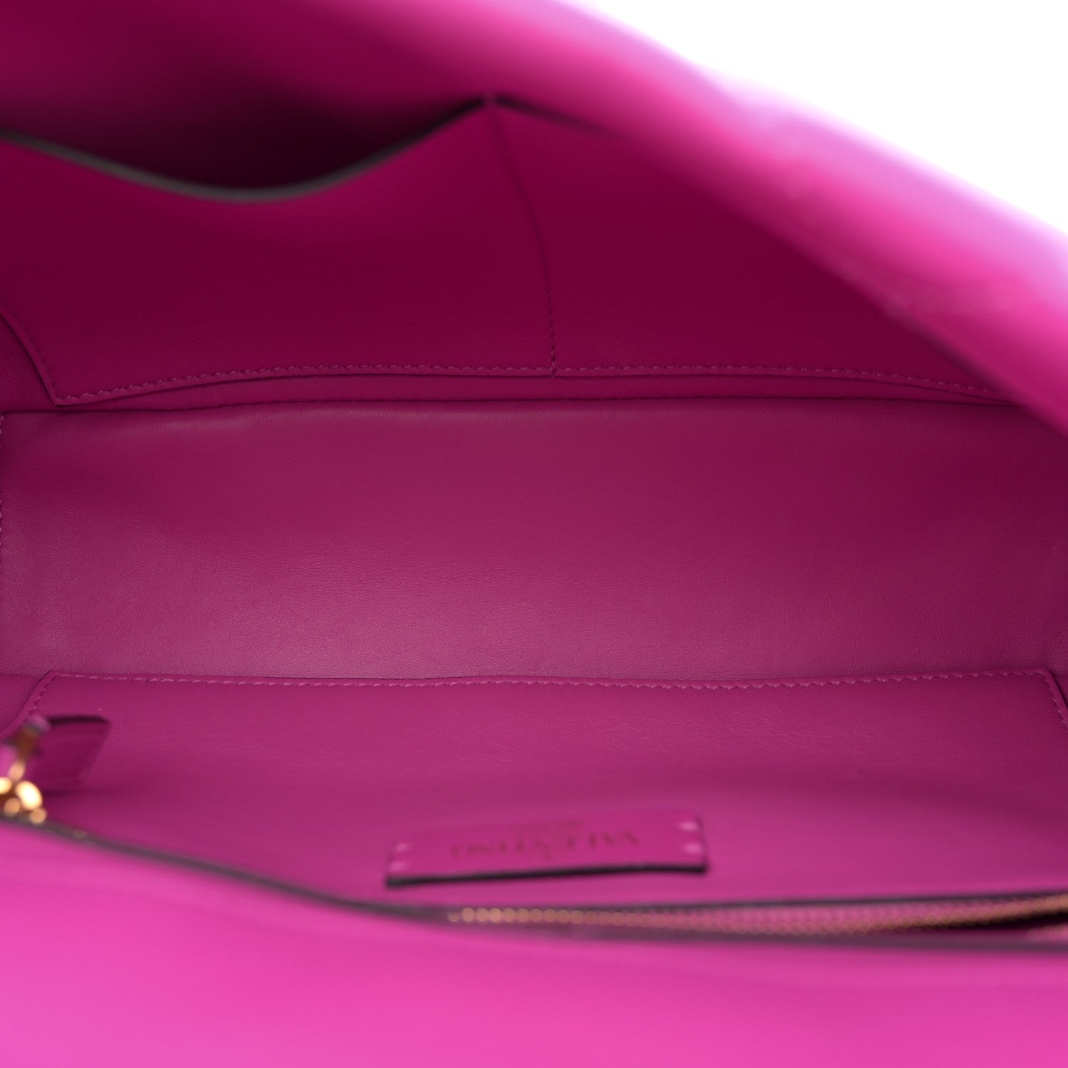 Valentino Garavani Nappa Large Roman Stud Shoulder Bag Radiant Orchid 5 of 9