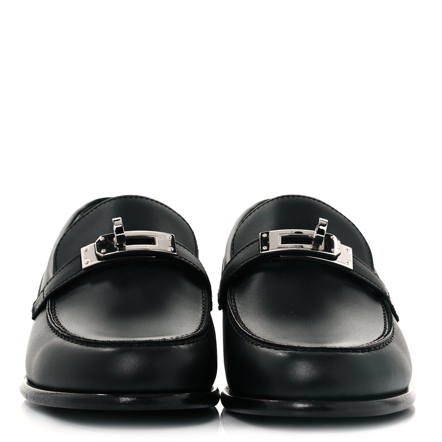 Calfskin Womens Destin Loafer 36 Black