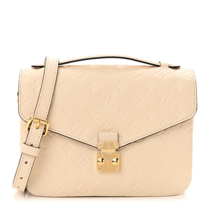 Louis Vuitton Empreinte Pochette Metis Creme 1 of 9