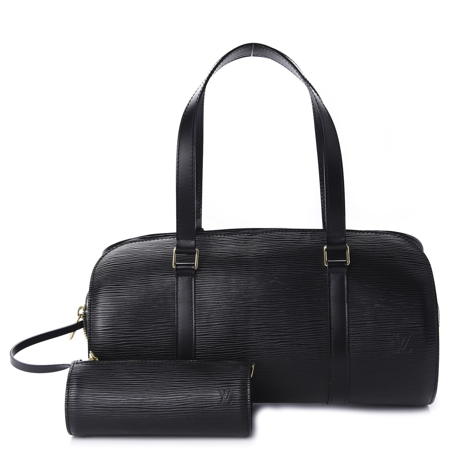 Louis Vuitton Epi Soufflot Black 1 of 9