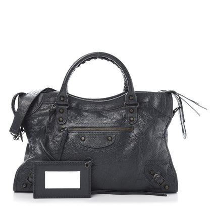 Balenciaga Agneau Classic Hardware City Anthracite 1 of 12
