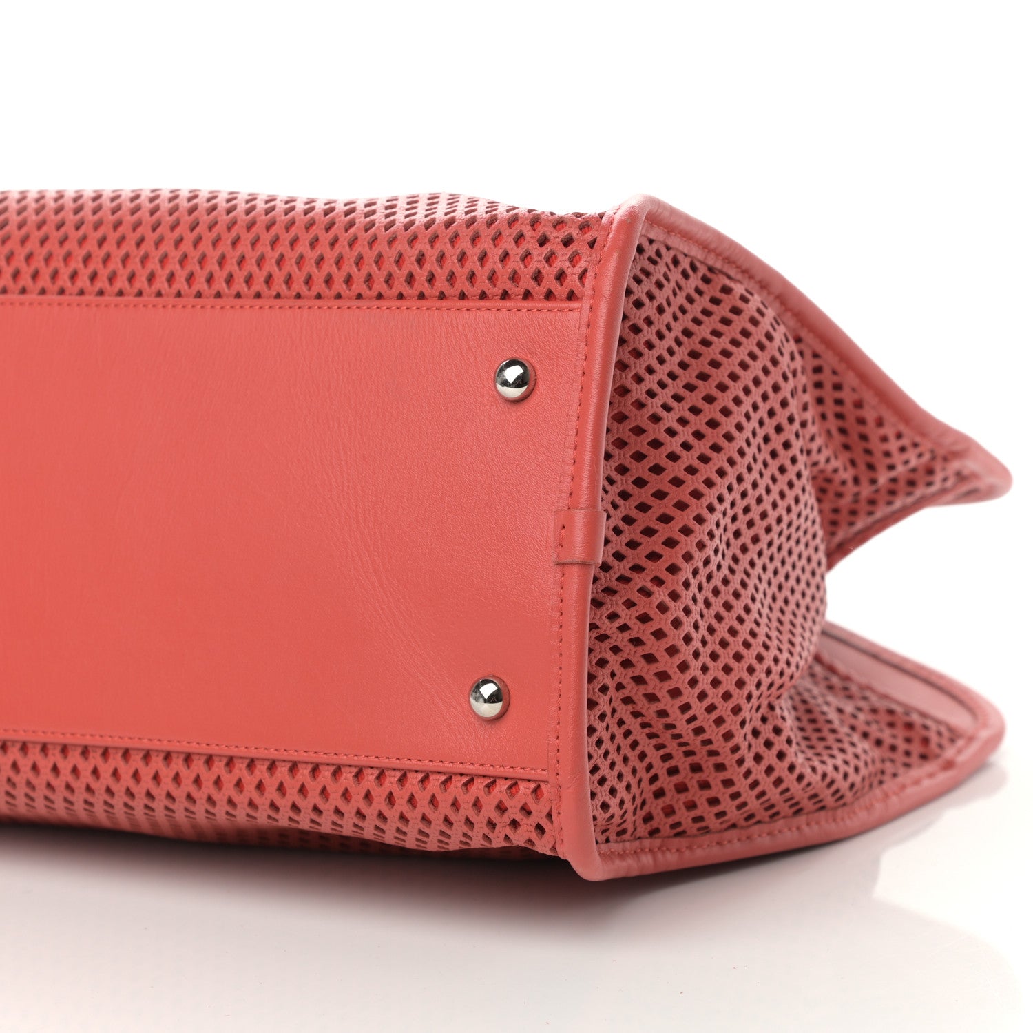 Chanel Calfskin Perforated Up In The Air Tote Red 9 of 12