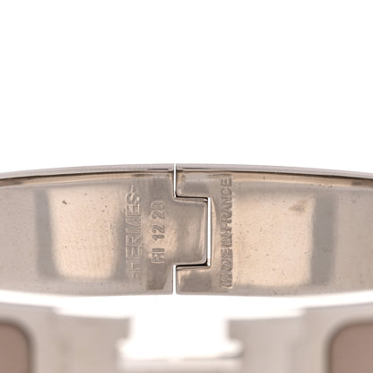 Hermes Enamel Narrow Clic Clac H Bracelet PM Marron Glace 4 of 5