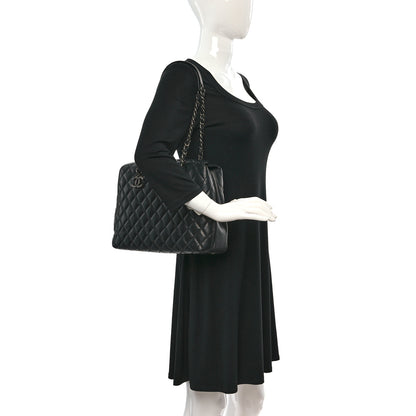 Chanel Caviar Quilted City Shopping Tote Black 2 of 12