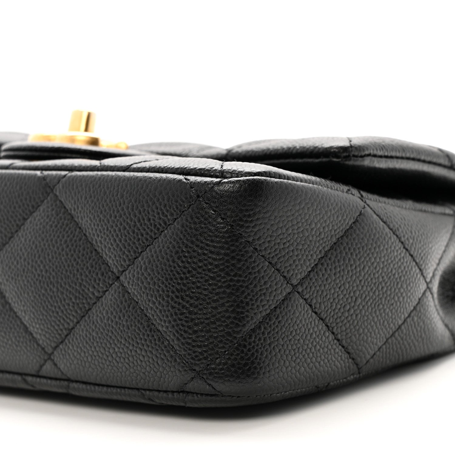 Chanel Caviar Quilted Mini Sweetheart Flap Black 10 of 11