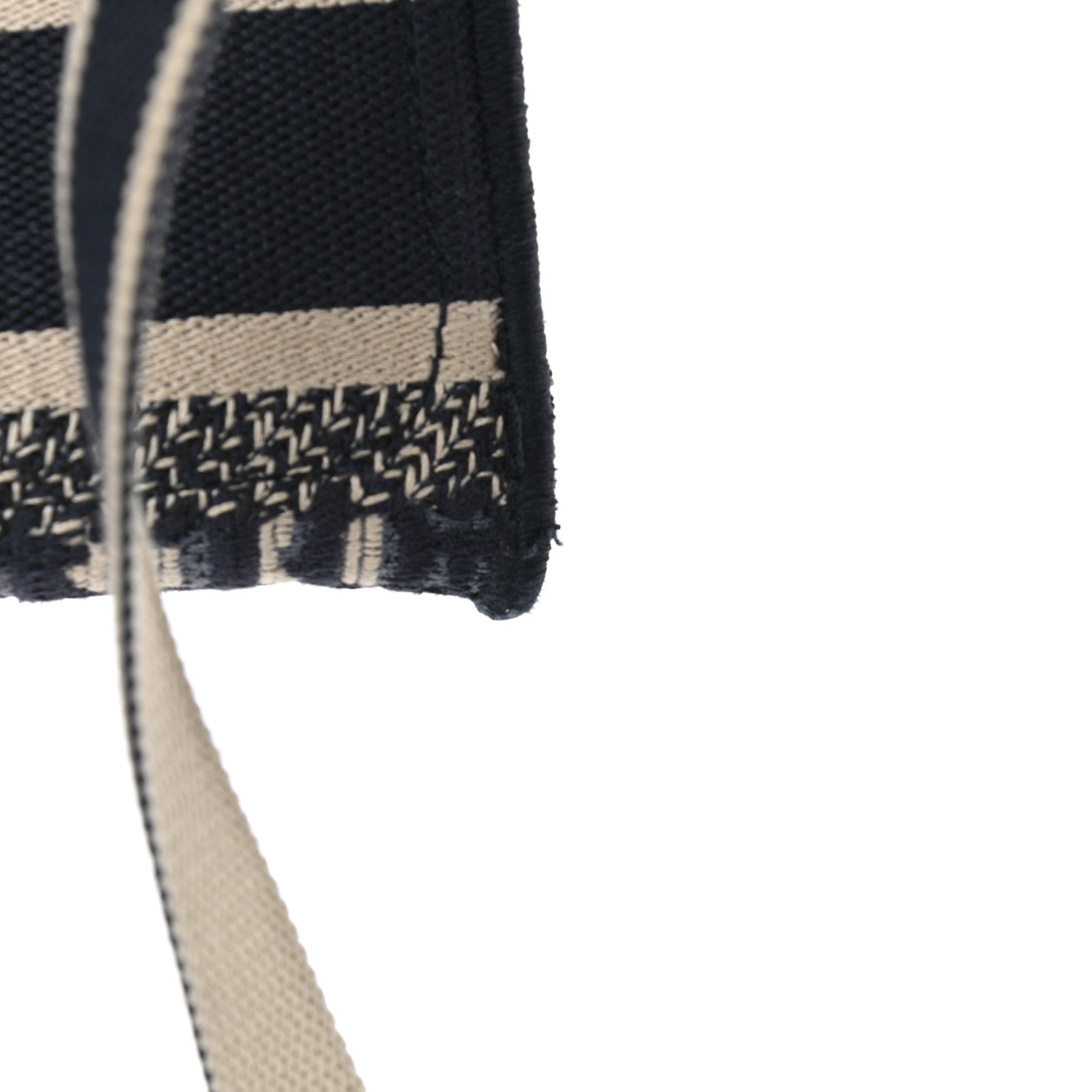 Christian Dior Oblique Slim Saddle Pouch Blue 11 of 11