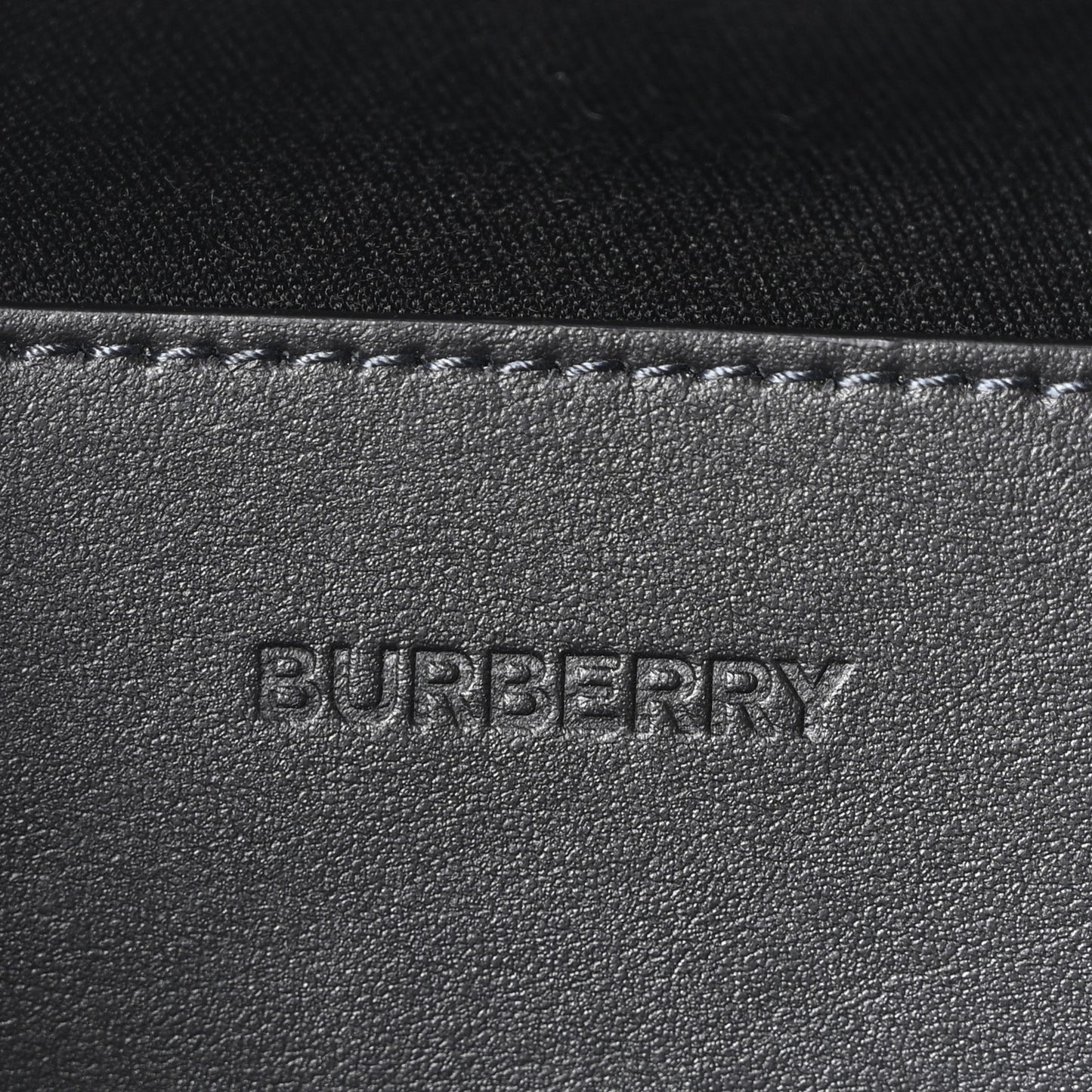 Charcoal Check Calfskin Sonny Bum Bag Charcoal