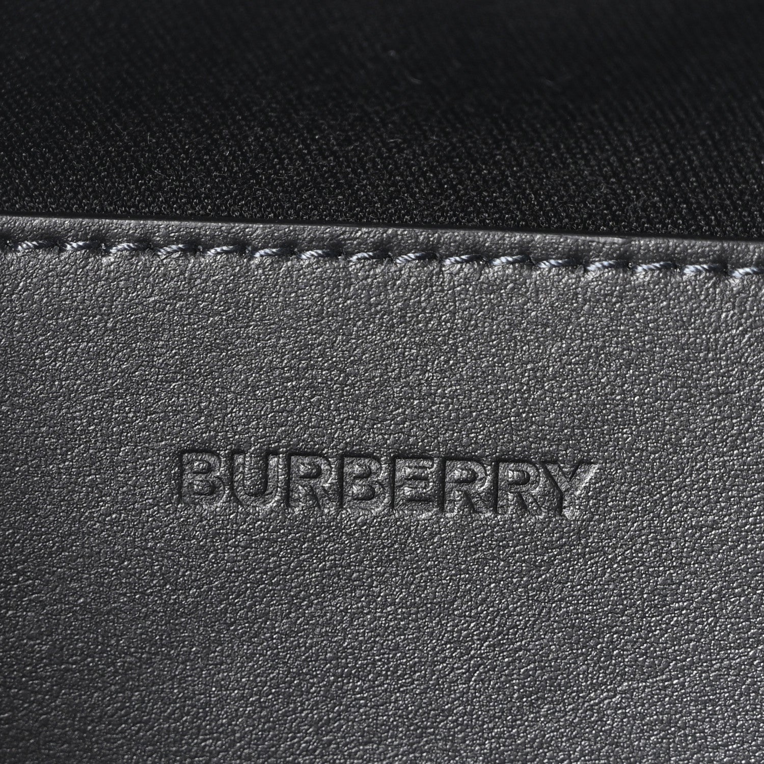 Burberry Charcoal Check Calfskin Sonny Bum Bag Charcoal 6 of 10