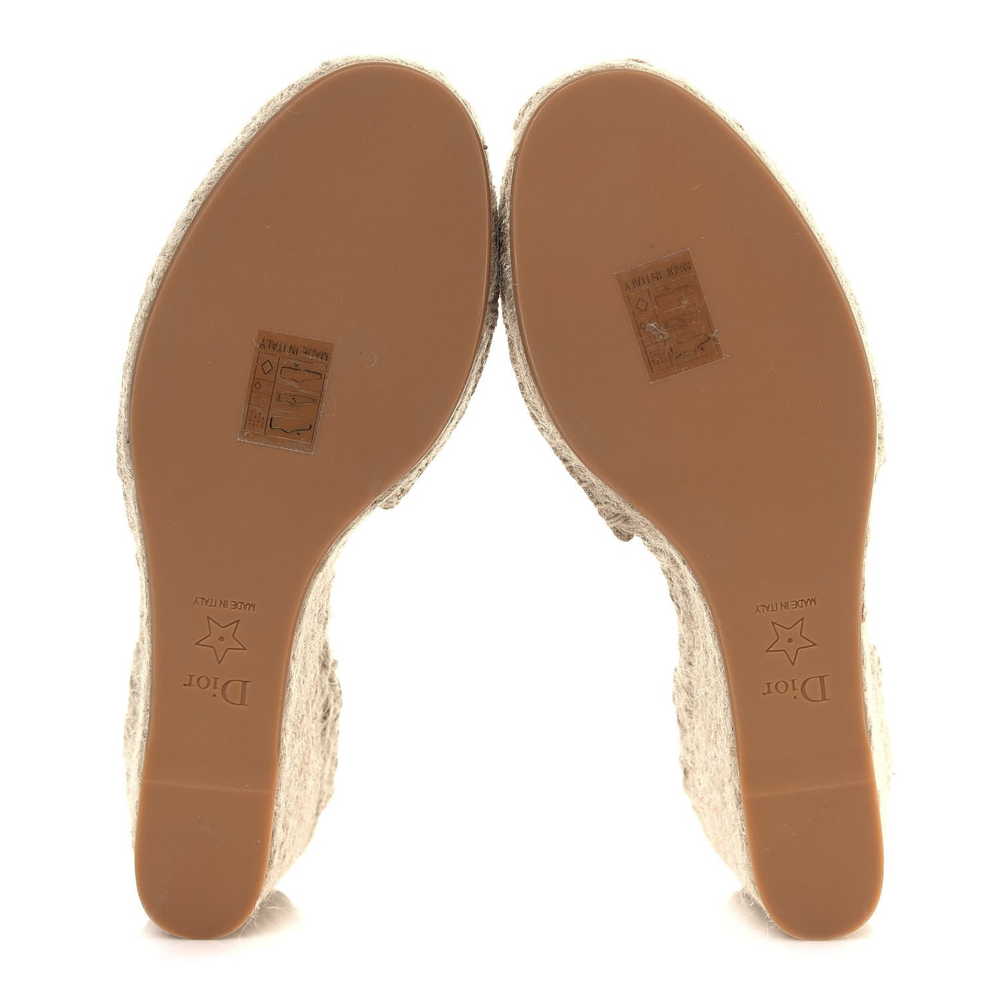 Canvas Embroidered Granville Ankle Tie Espadrille Wedges 39 Cream