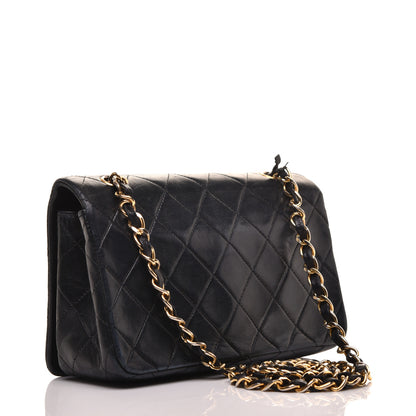 Chanel Lambskin Quilted Small Single Flap Bag Black 3 of 9