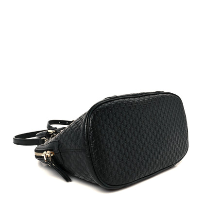 Gucci Microguccissima Medium Dome Bag Black 4 of 11