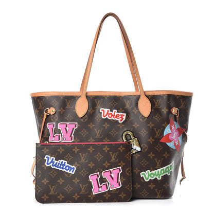 Louis Vuitton Monogram Travel Stickers Neverfull MM 1 of 12