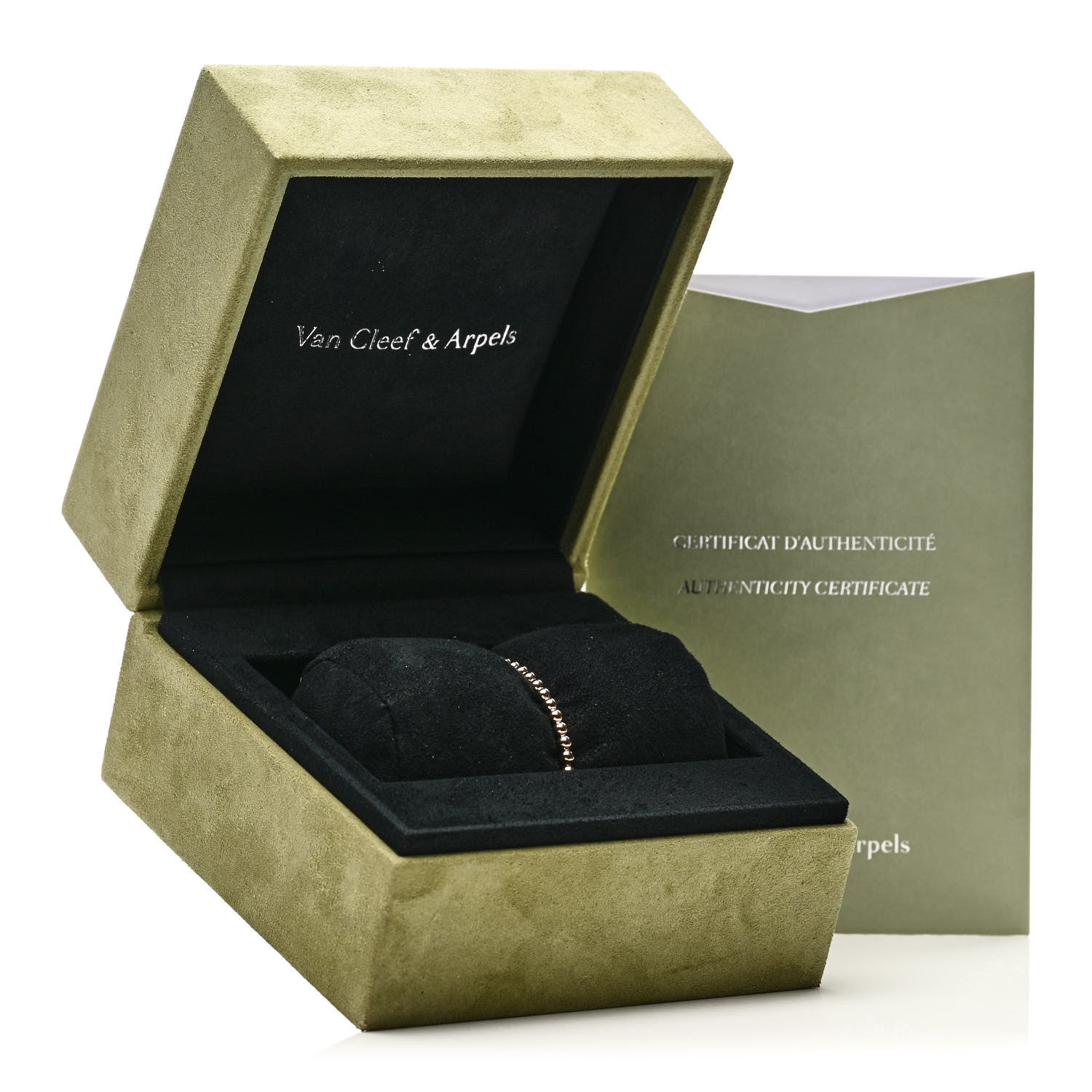 Van Cleef & Arpels 18K Rose Gold Perlee Pearls of Gold Bracelet S 4 of 4