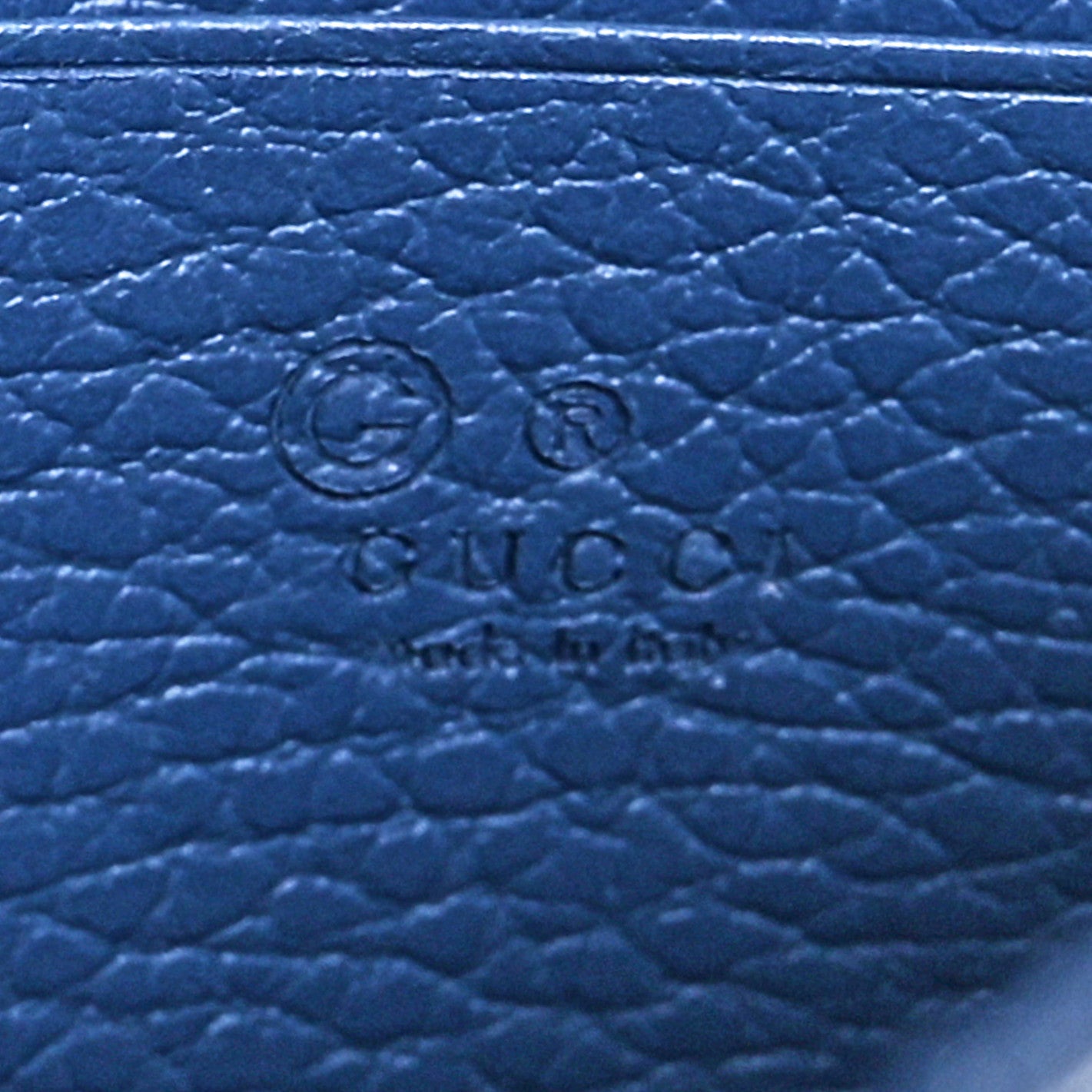 Gucci Dollar Calfskin Interlocking G Chain Wallet Caspian 6 of 10