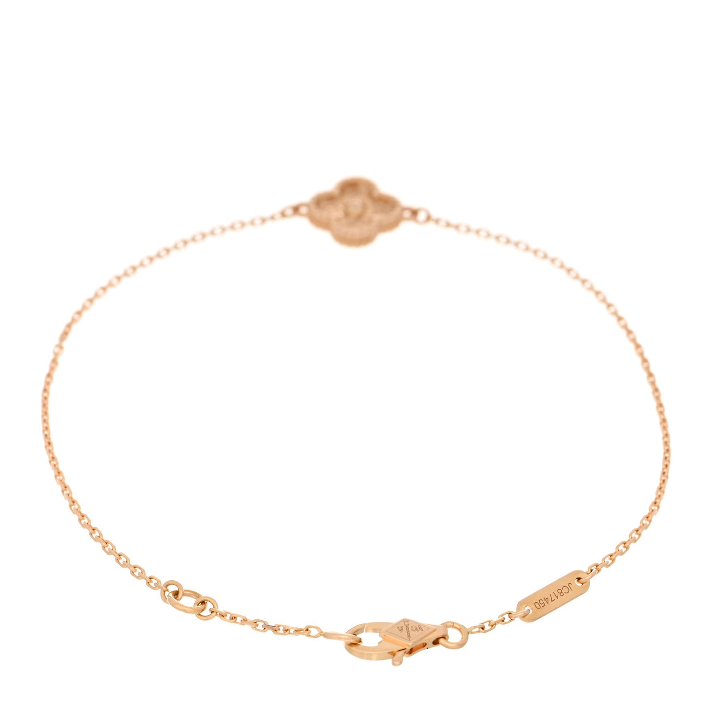 18K Rose Gold Sweet Alhambra Bracelet