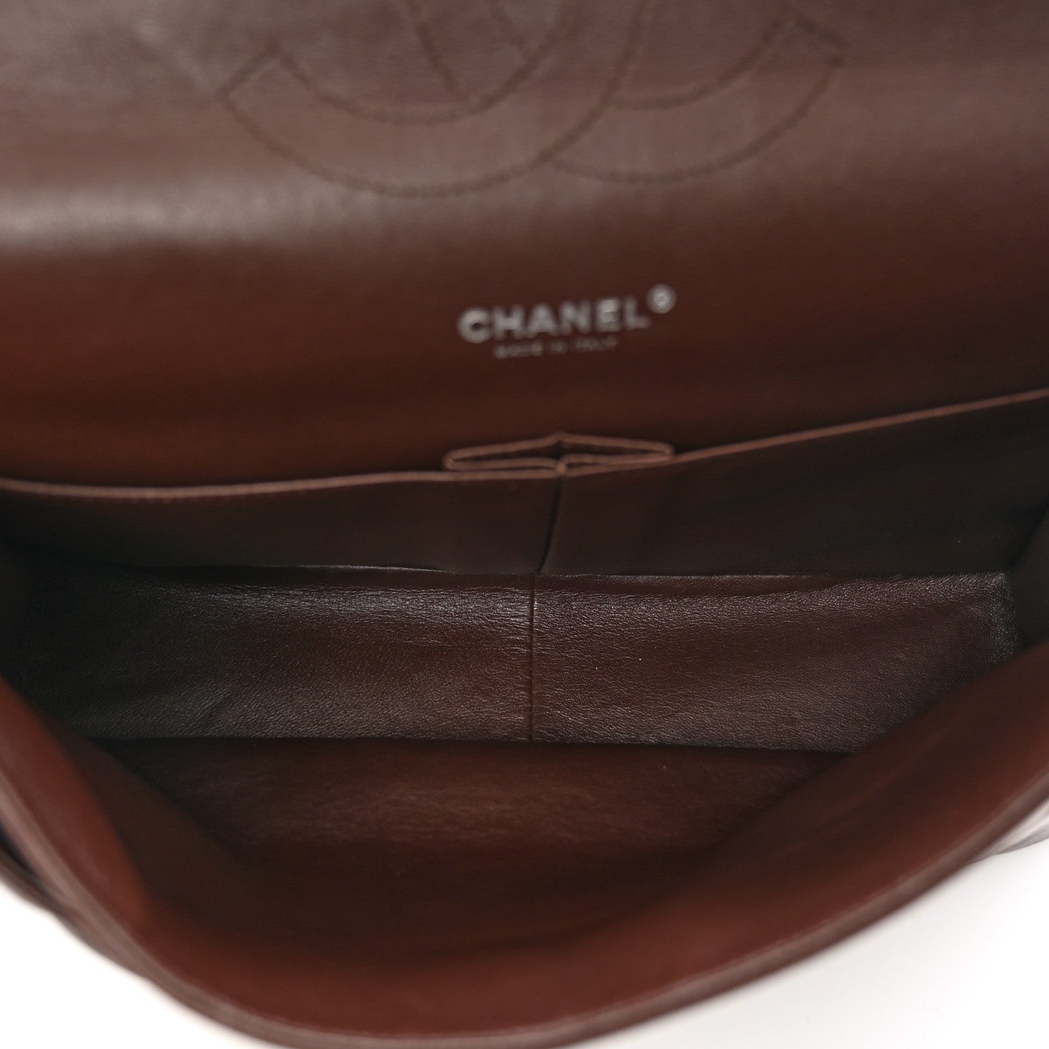 Chanel Caviar Quilted Maxi Double Flap Brown 5 of 12