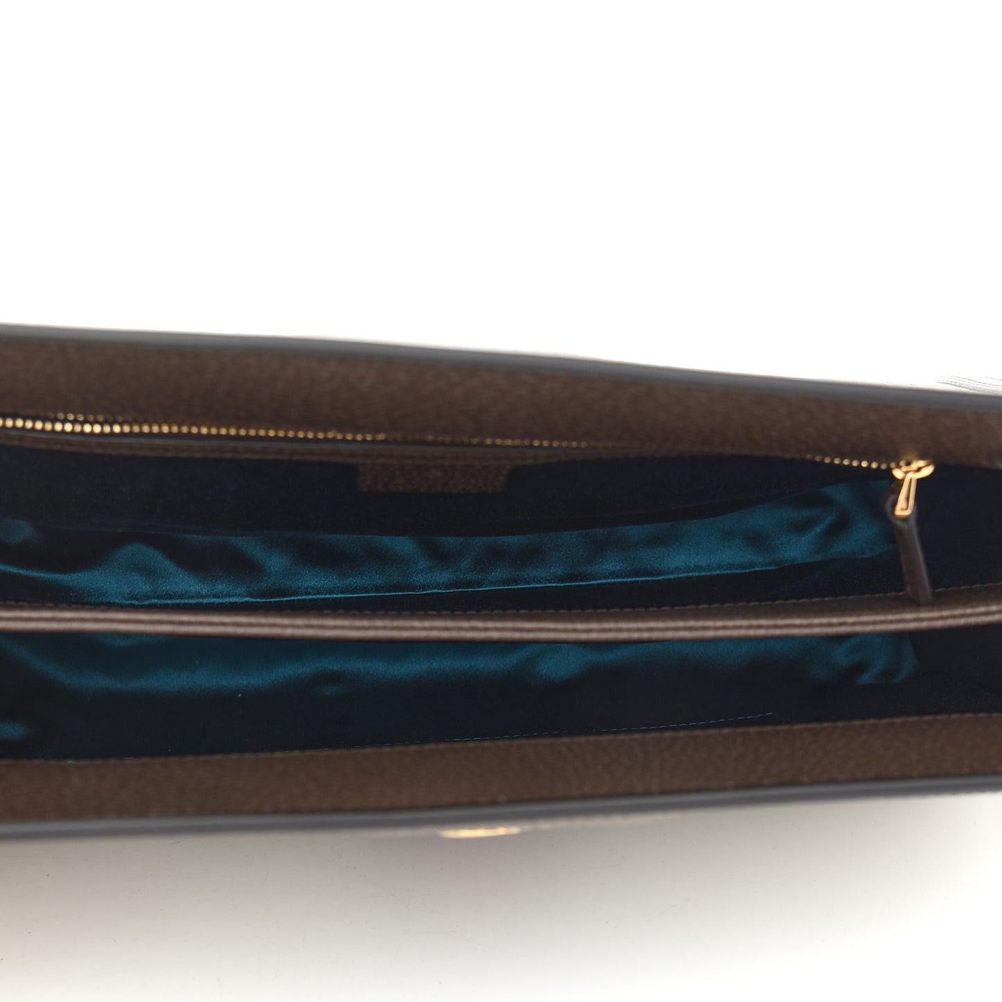 GG Supreme Monogram Web Medium Ophidia Chain Shoulder Bag Brown