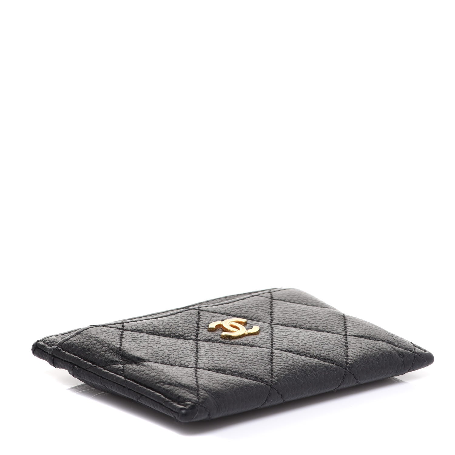 Chanel Caviar Quilted Card Holder Black 4 of 14