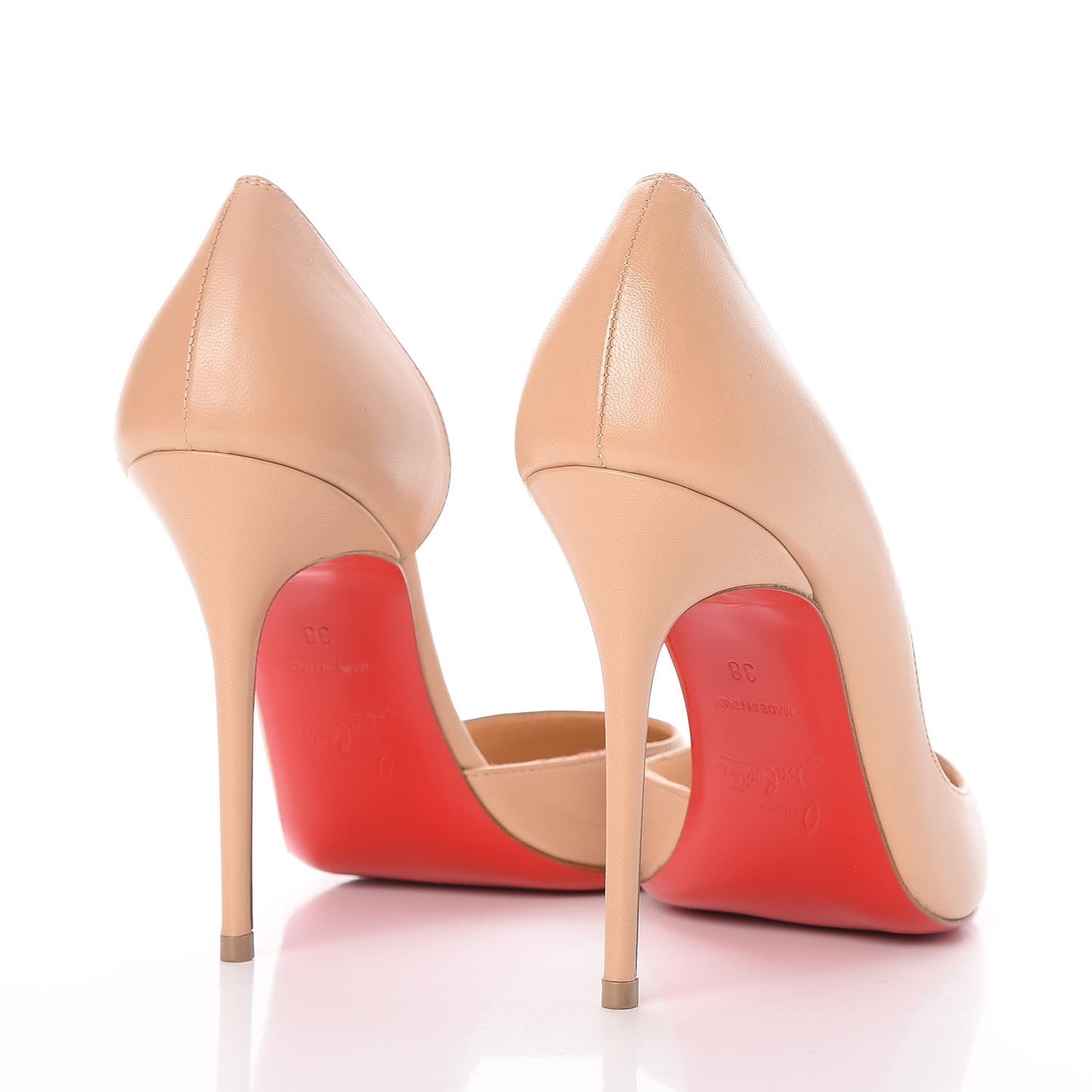 Shiny Nappa Iriza 100 Pumps 38 Nude