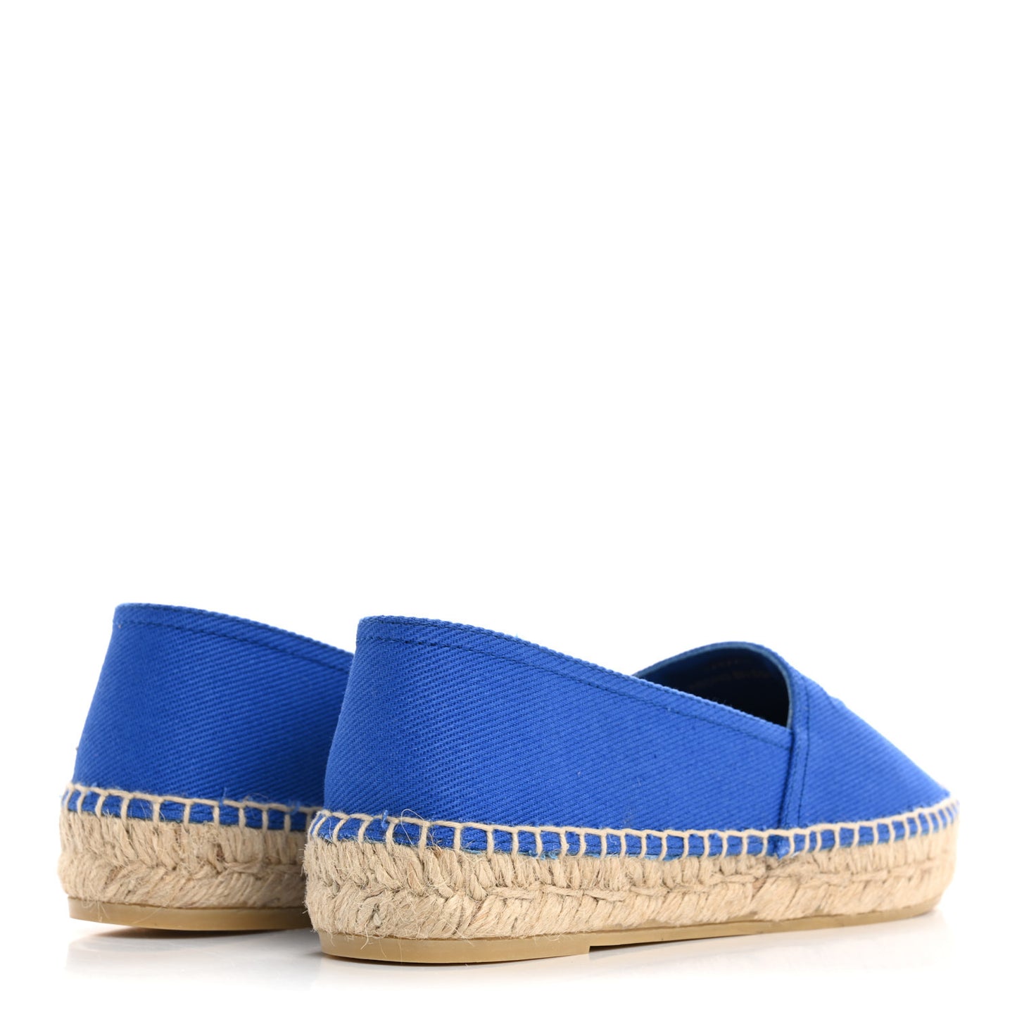Canvas Triangle Logo Espadrilles 35 Azzurro