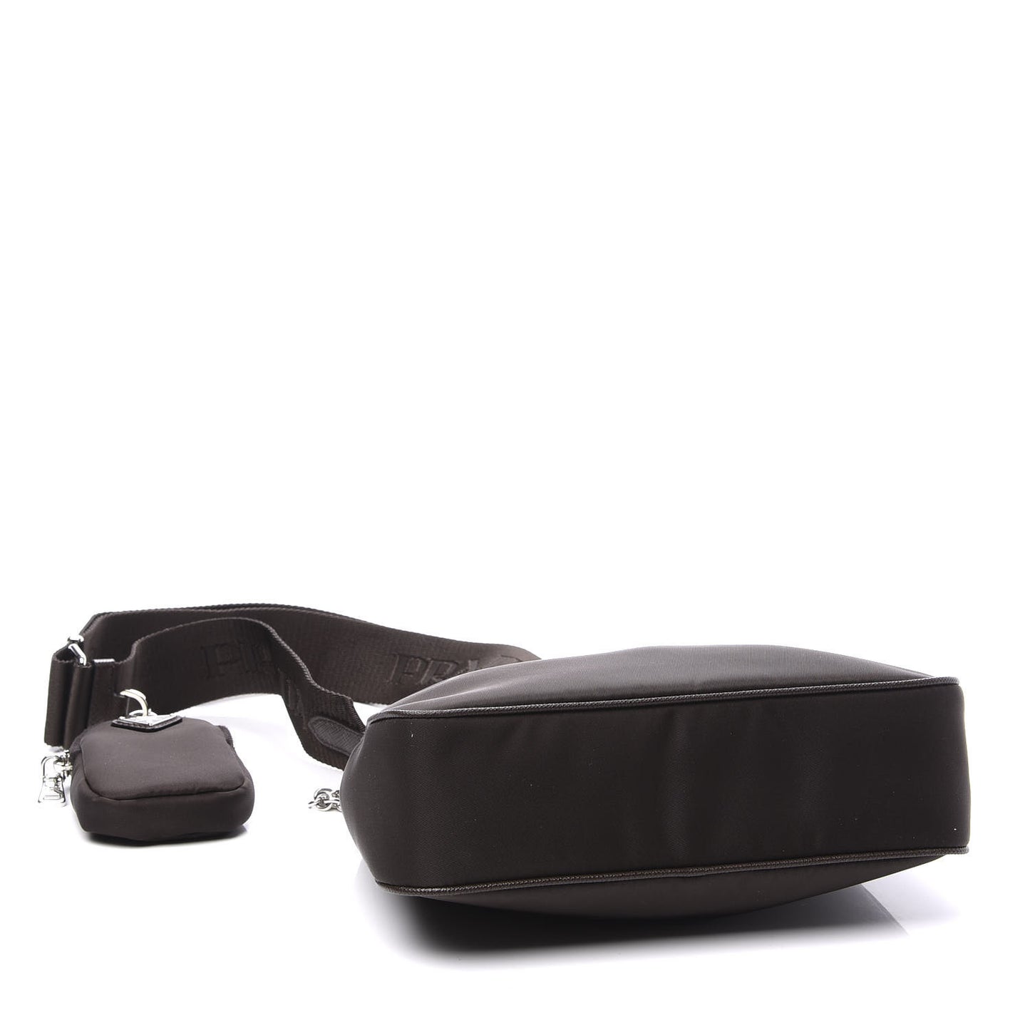 Tessuto Nylon Saffiano Re-Edition 2005 Shoulder Bag Cacao