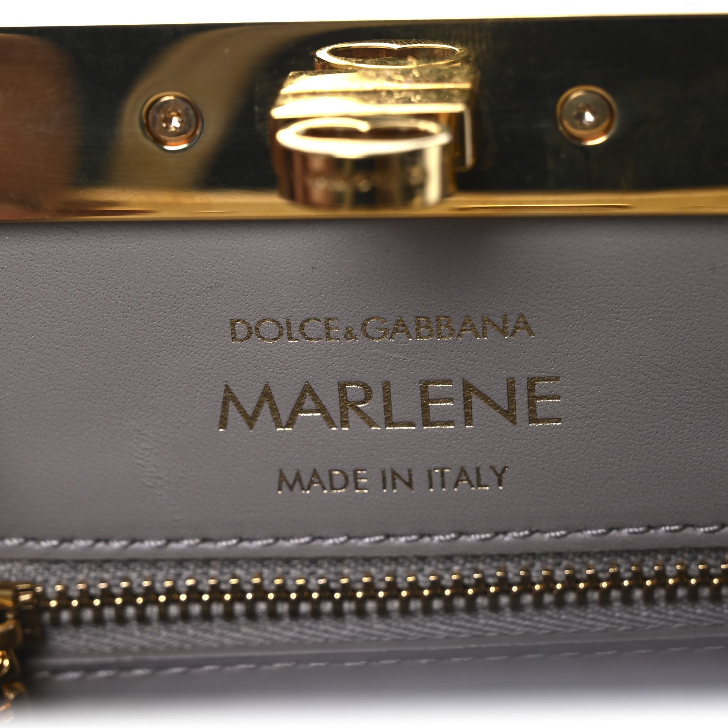 Dolce & Gabbana Vitello Mini Marlene Day Bag Beige 6 of 12