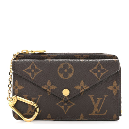 Louis Vuitton Monogram Recto Verso Card Holder Black 1 of 6